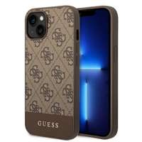 Etui GUESS Apple iPhone 14 Plus 4G Stripe Collection Brązowy Hardcase
