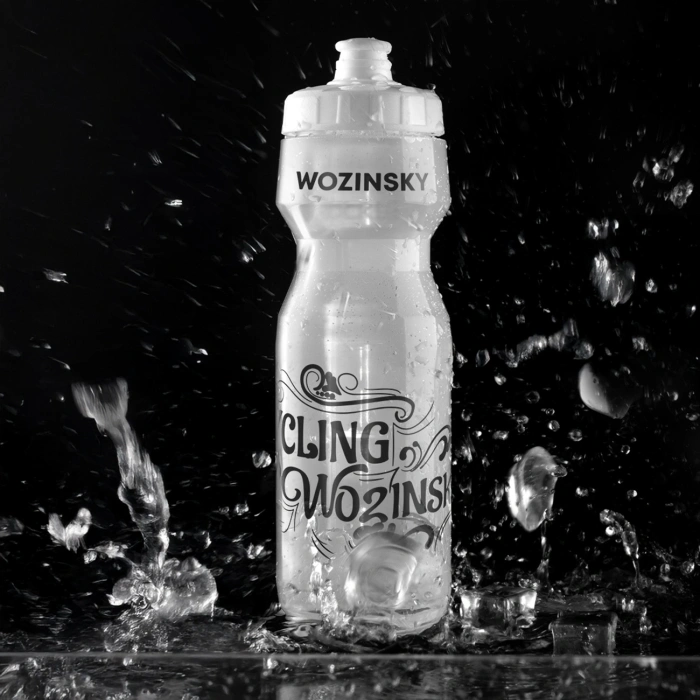 Bidon rowerowy HBR-01 750ml - transparentny