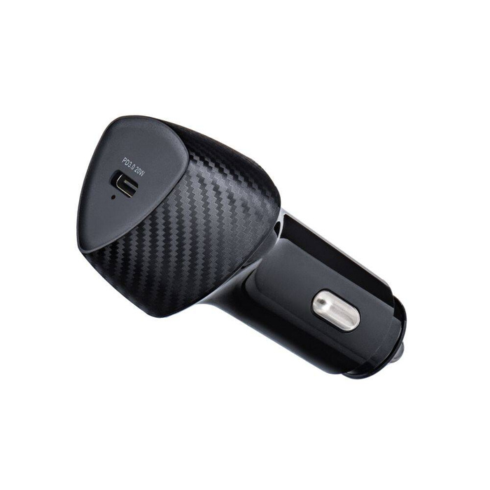 FORCELL F-ENERGY Carbon CC50-1C ładowarka samochodowa Typ C + kabel Typ C do Typ C PD 3A 20W czarna