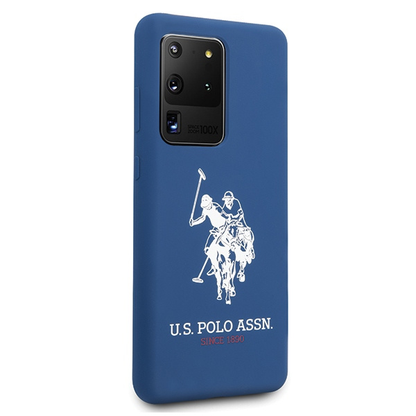 Etui US POLO Samsung Galaxy S20 Ultra Silicone Collection Granatowy Case