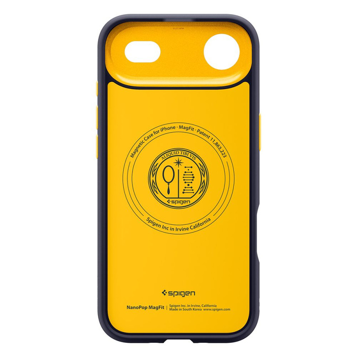 ETUI SPIGEN IPHONE 17 AIR NANO POP MAG MAGSAFE BLUEBERRY NAVY