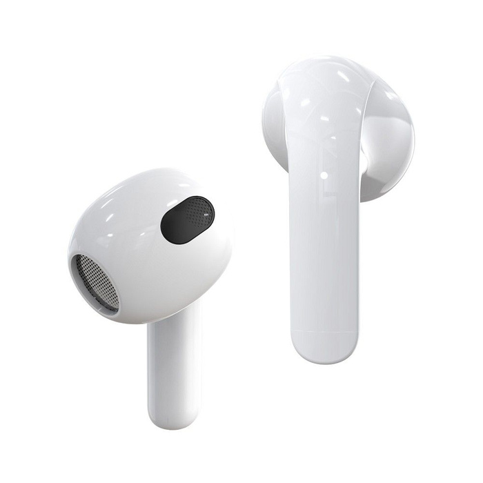 Słuchawki bezprzewodowe douszne Blue Star Transparency Fi22 TWS białe 