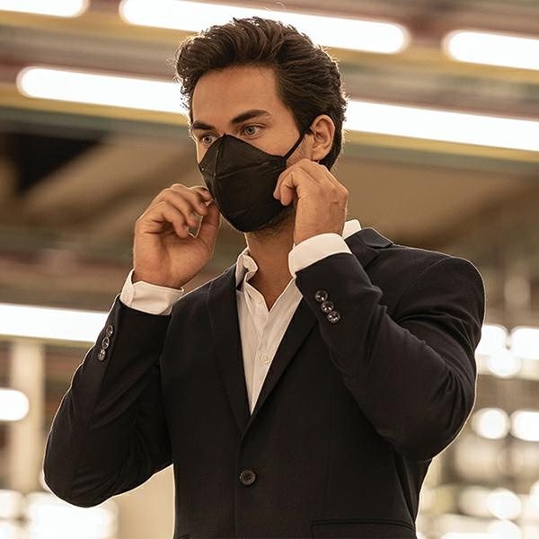 Maseczka ochronna AirPOP Pocket Mask NV 2szt czarny/black