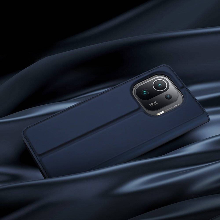 DUX DUCIS Skin Pro kabura etui pokrowiec z klapką Xiaomi Mi 11 Pro niebieski