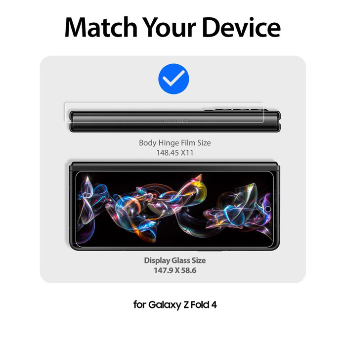 SZKŁO HARTOWANE WHITESTONE DOME GLASS 2-PACK GALAXY Z FOLD 4