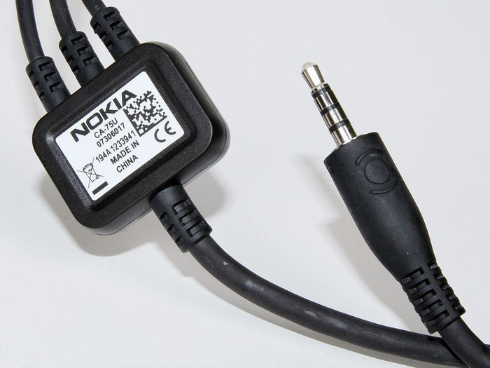 Kabel NOKIA TV CA-75U Oryginał CA75U N79 N82 N85 N95 N95 8GB N96