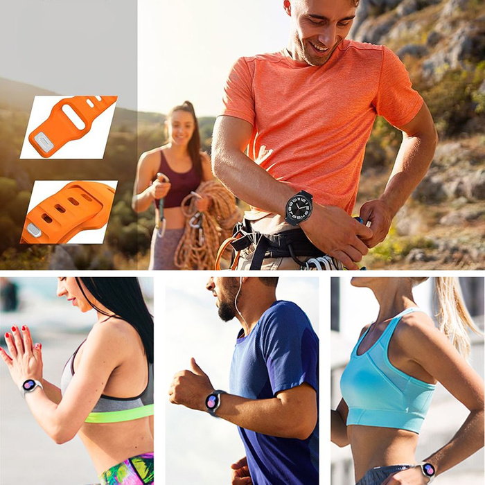 Pasek Tech-Protect Iconband Line Samsung Galaxy Watch 4 / 5 / 5 Pro (40 / 42 / 44 / 45 / 46 Mm) Army Green