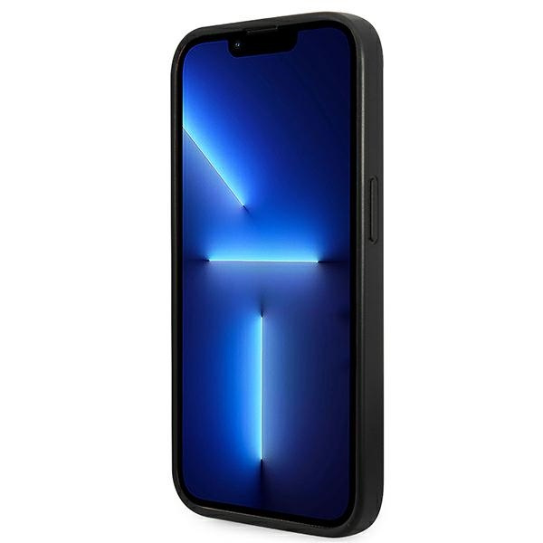 Etui GUESS Apple iPhone 14 Pro 4G Metal Gold Logo Szary Hardcase