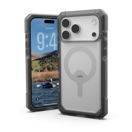 UAG Trooper MagSafe - etui do iPhone 17 Pro Max kompatybilne z MagSafe (clear/ash)