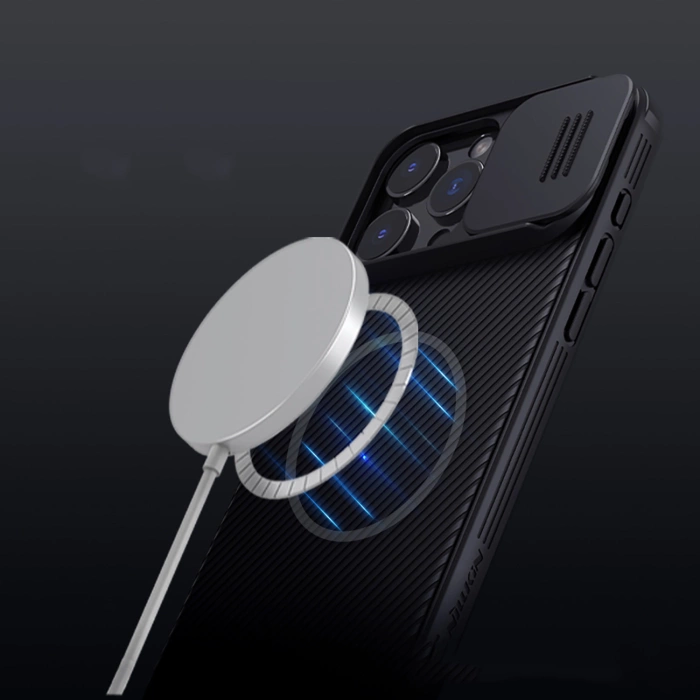 Etui Nillkin CamShield Pro iPhone 16 Pro (czarny)