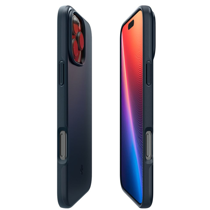 ETUI SPIGEN THIN FIT MAG MAGSAFE IPHONE 16 PRO METAL SLATE