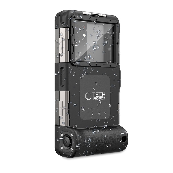 ETUI WODOODPORNE TECH-PROTECT IPX8 UNIVERSAL DIVING WATERPROOF CASE BLACK