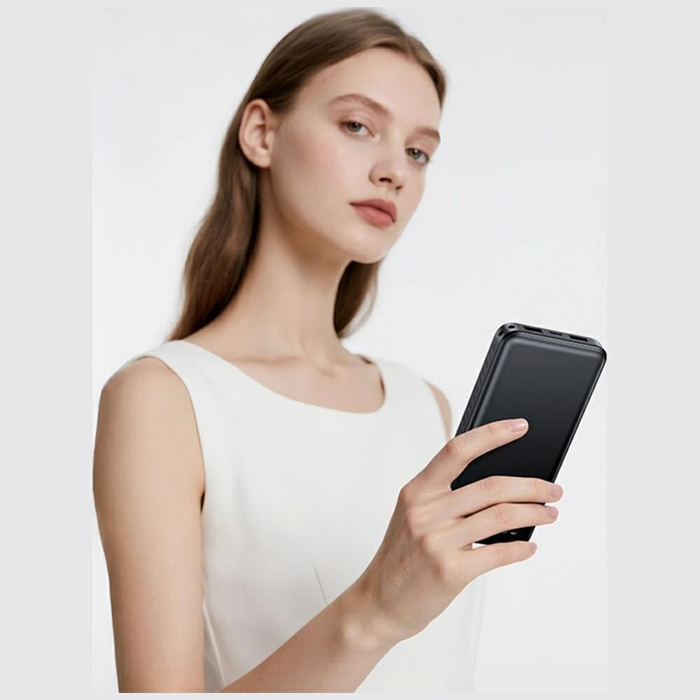 Powerbank USAMS PB83 2xUSB-A 1xUSB-C     10000mAh czarny