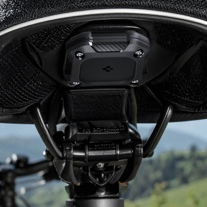 ETUI SPIGEN APPLE AIRTAG 1 / 2 TOUGH ARMOR BLACK