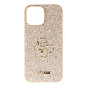 Etui Oryginalne Etui GUESS Hardcase GUHCP13XHG4SGD do iPhone 13 Pro Max (Fixed Glitter Big 4G / złoty) Case