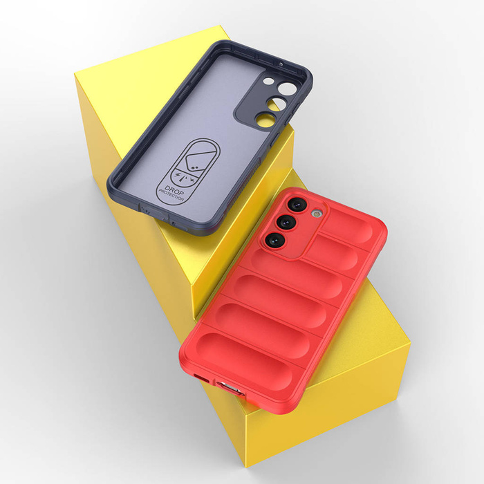 Etui Magic Shield Case etui do Samsung Galaxy S23+ elastyczny pancerny pokrowiec czerwone Case