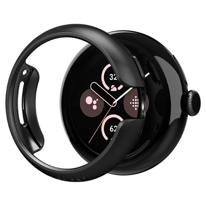 Etui Spigen Google Pixel Watch 3/2/1 (41mm) Thin Fit Czarne