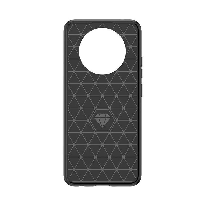 Etui Elastyczne etui wzór karbon do Realme 11 Carbon Case - czarne Case