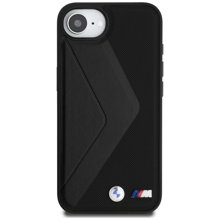 Etui BMW Oversized Stripes MagSafe do    iPhone 16e czarny