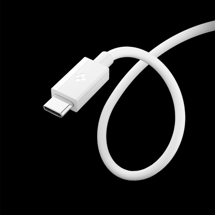 KABEL USB-C SPIGEN EB6010CC ESSENTIAL 60W 100CM BIAŁY