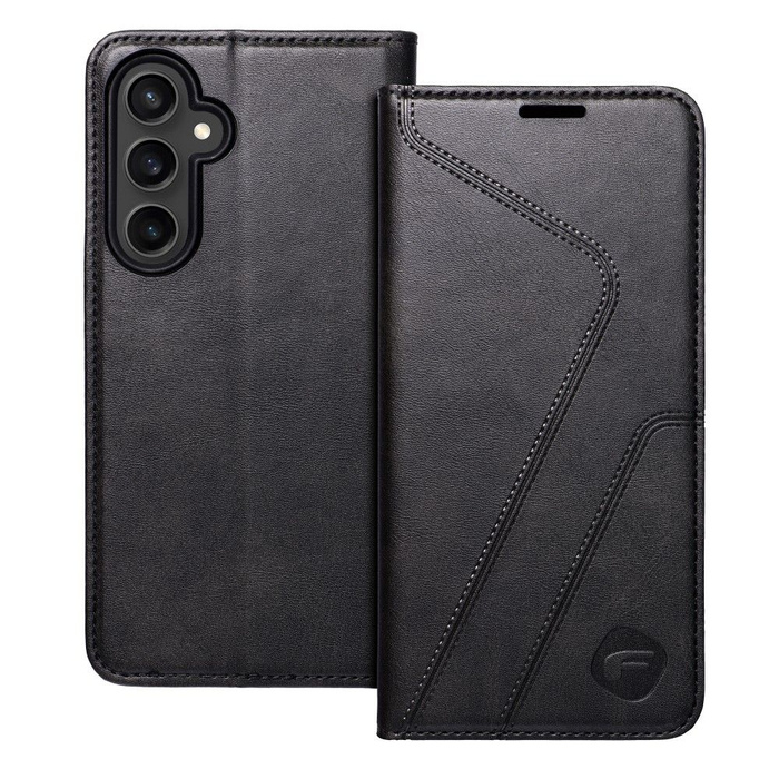FORCELL F-PROTECT RFID Blocker Book kabura do SAMSUNG S23 FE czarny