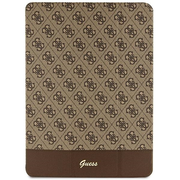 Guess GUFCP12PS4SGW iPad Pro 12.9" brązowy/brown 4G Stripe Allover