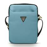 Torba GUESS Tablet 10 Nylon Triangle Logo Niebieski