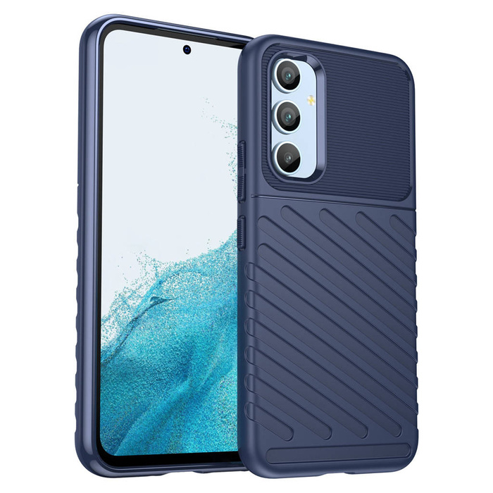 Etui Thunder Case etui do Samsung Galaxy A54 5G silikonowy pancerny pokrowiec niebieskie Case