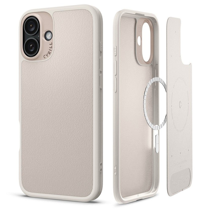 ETUI SPIGEN CYRILL KAJUK MAG MAGSAFE IPHONE 16 CREAM