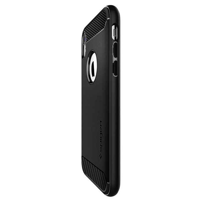 Etui SPIGEN Rugged Armor Apple Iphone Xr Matte Black Czarne Case
