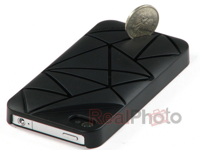 Etui Stand iPhone 4 4S URBAN PREFER Coin Czarne