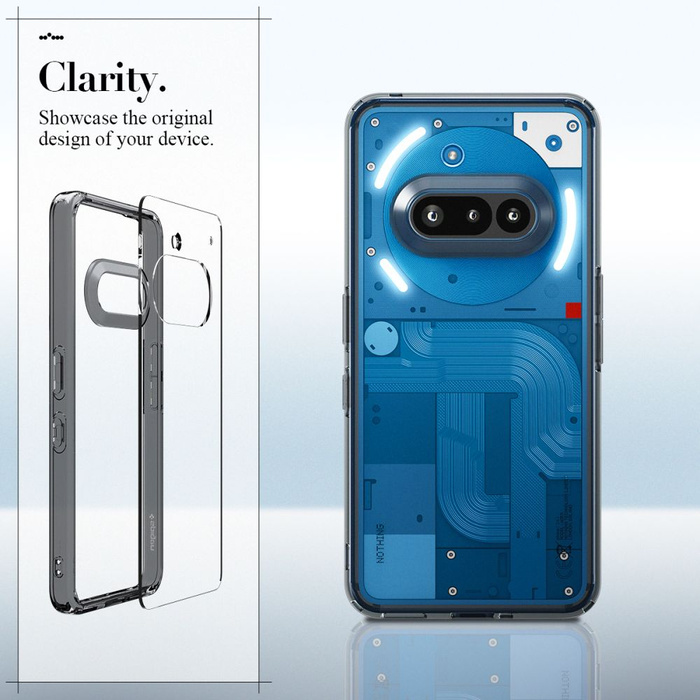 ETUI SPIGEN NOTHING PHONE 3A ULTRA HYBRID SPACE CRYSTAL