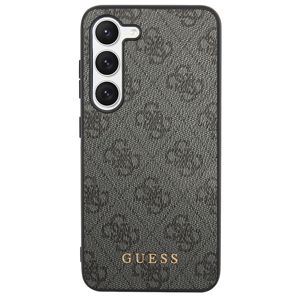 Etui Guess GUHCS23MG4GFGR S23 Plus S916 szary/grey hardcase 4G Metal Gold Logo