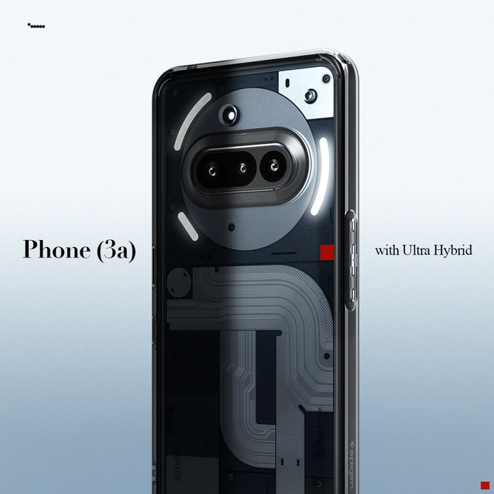 ETUI SPIGEN NOTHING PHONE 3A ULTRA HYBRID SPACE CRYSTAL