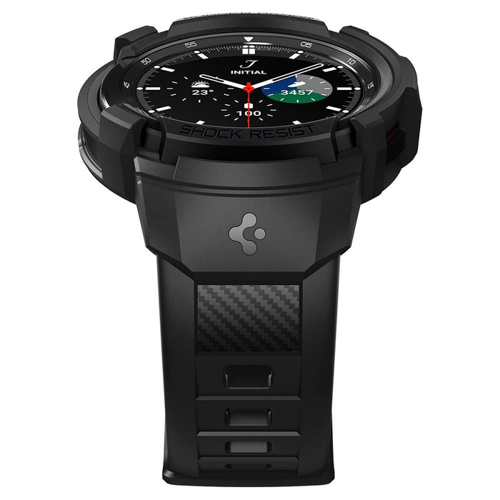 SPIGEN Galaxy Watch 4 Classic 46 MM Rugged Armor ”pro” Matte Black Pasek 