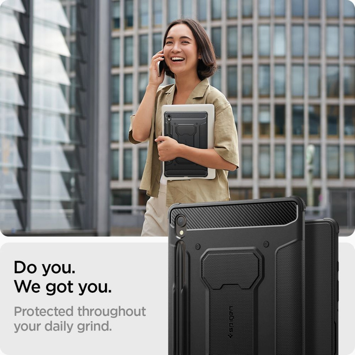 Etui Spigen Rugged Armor ”pro” Galaxy Tab S9 11.0 X710 / X716B Black Case