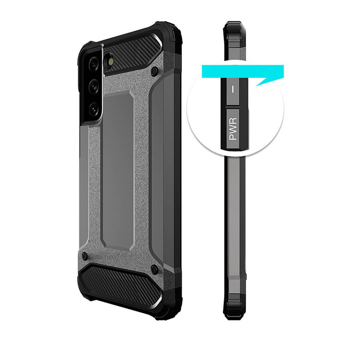 Etui Hybrid Armor etui do Samsung Galaxy S23+ pancerny hybrydowy pokrowiec czarne Case