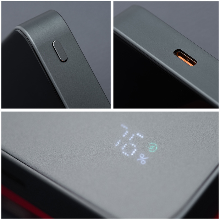 Powerbank zgodny z MagSafe Forcell F-Energy SuperSlim F10K8 QC4.0 PD3.0 15W 10000 mAh czarny 0INT