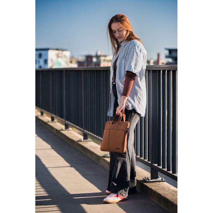 Torba na laptopa 15,6" Forcell F-Protect URBAN STYLE brązowa