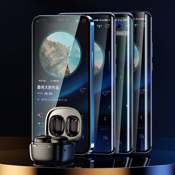 Joyroom słuchawki bezprzewodowe douszne TWS IP54 czarne (MG-C05)