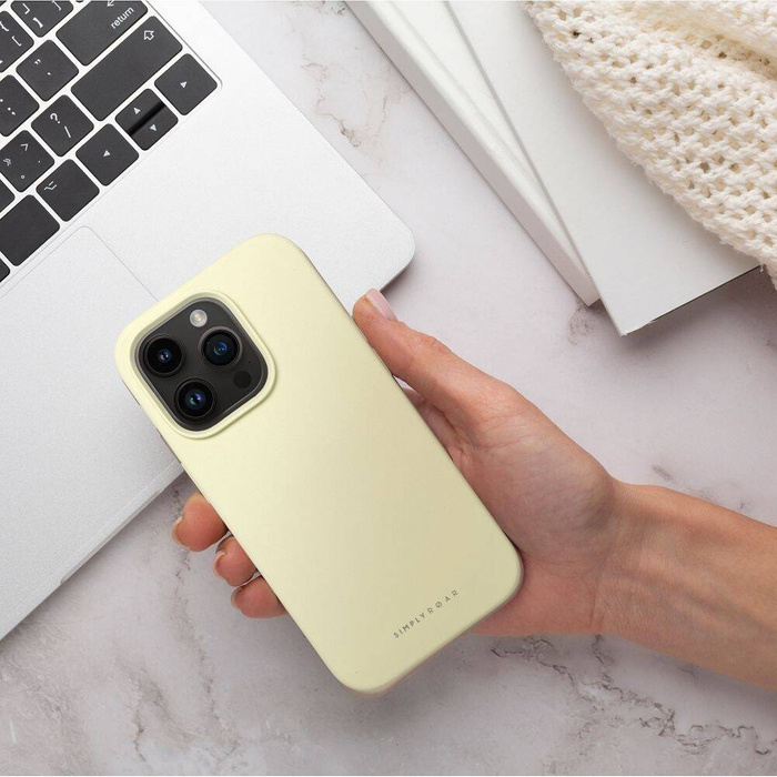 Futerał Roar Cloud-Skin - do iPhone 14 Jasnożółty