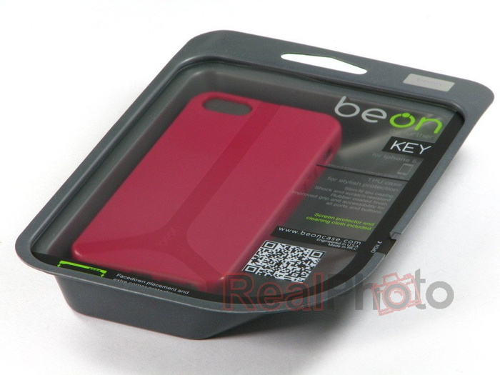 ETUI iPhone 5 5S SE BEON KEY Czerwony Wyprzed