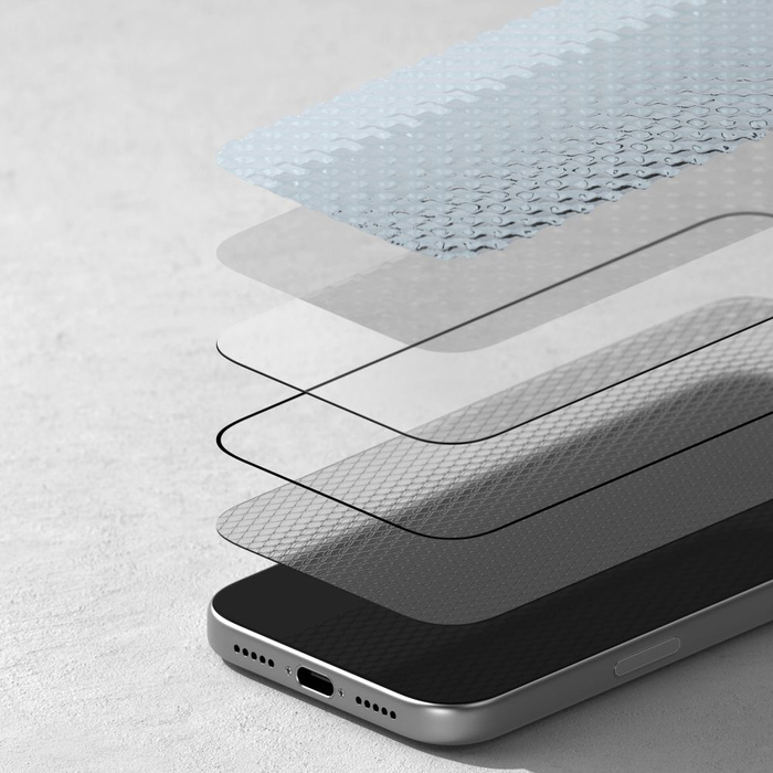 SZKŁO HARTOWANE RINGKE EASY SLIDE ANTI REFLECTIVE TEMPERED GLASS IPHONE 17 PRO CLEAR