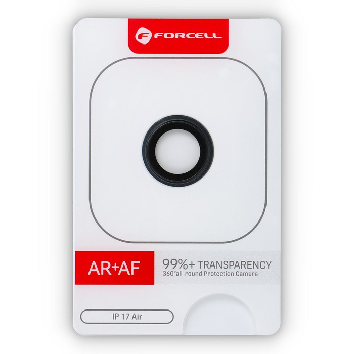 Szkło hartowane Forcell Premium do aparatu - do iPhone 17 Air Szary