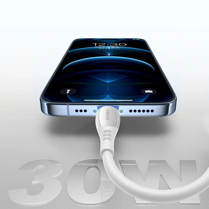 Kabel Joyroom S-A59 Vibrant Series 30W USB-C - Lightning 1,2m - biały