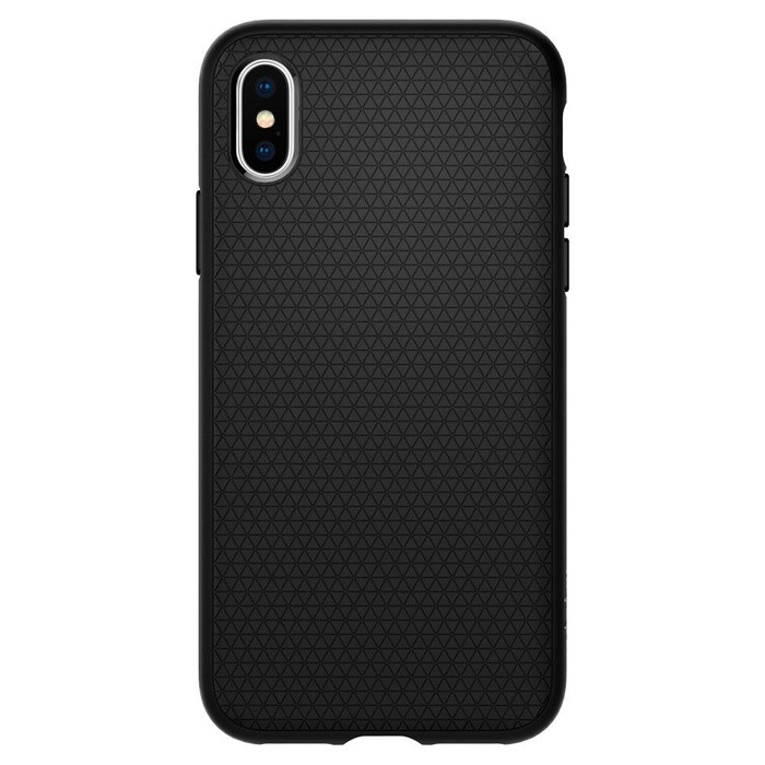 Spigen iPhone X XS Etui Liquid Air Czarne Case Apple