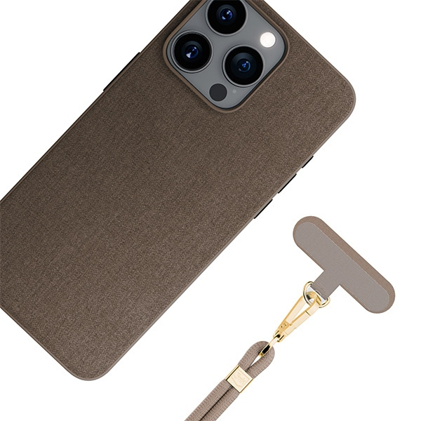 3MK EasyClip Elite Taupe (gold) Smycz do telefonu