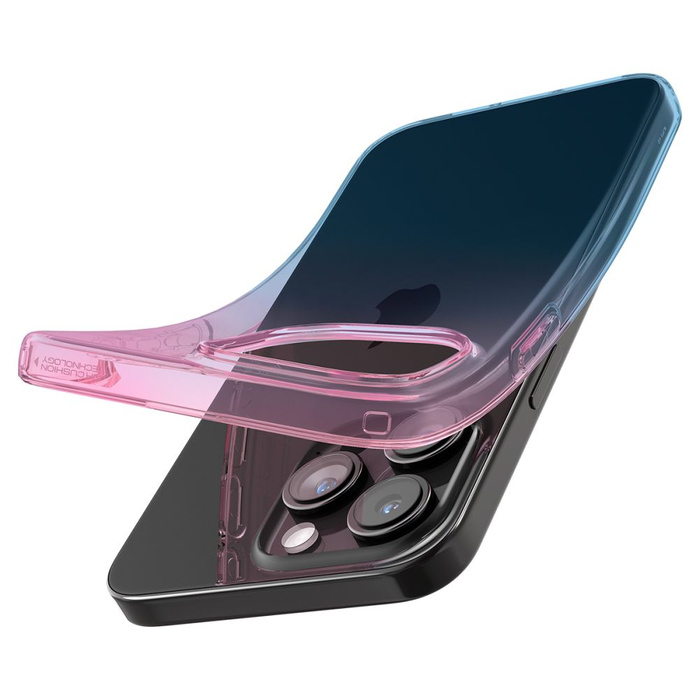 Etui Spigen Liquid Crystal iPhone 15 Pro Gradation Pink Case