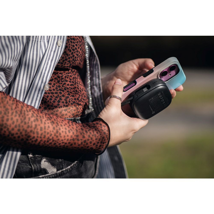 Selfie stick Forcell F-Grip MagSelfie S100M zgodny z MagSafe z pilotem bezprzewodowym czarny 0INT