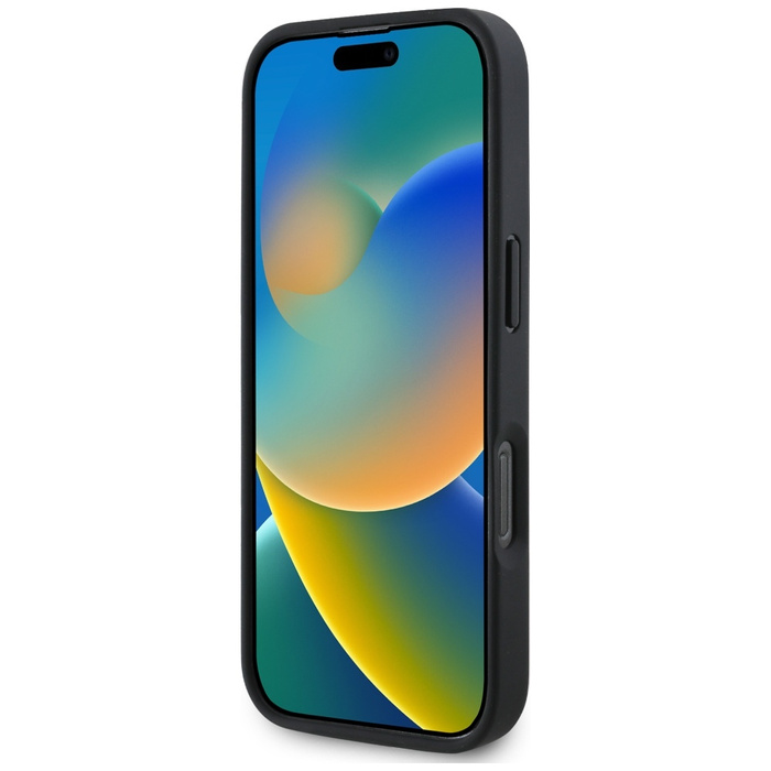 Etui Guess HC PU 4G Small 4G and Classic  do iPhone 16 Pro Max MagSafe czarny